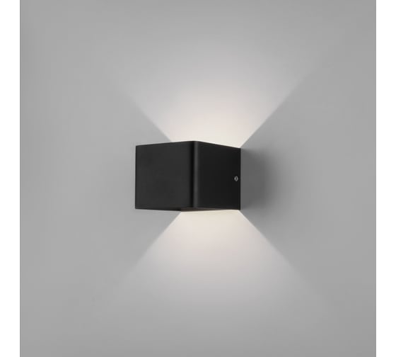 Настенный светодиодный светильник Elektrostandard corudo 4000к mrl led 1060 черный a063687