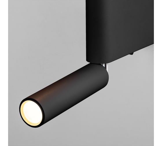 Настенный светодиодный светильник Elektrostandard sarca 4000к 40111/led черный a063692