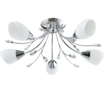 Люстра POWERLIGHT GRAIN 5xE14x40W хром 1-014250