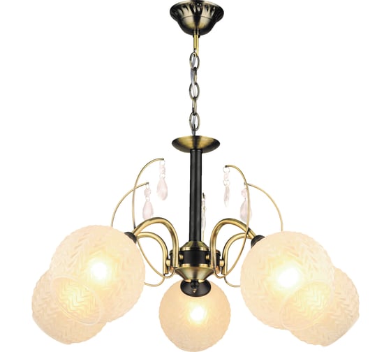 Подвесная люстра ВИНКРУС AB-BK, E27x5x60W A3439/5 1