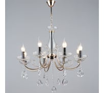 Подвесная люстра ВИНКРУС FGD-BK, E14x8x60W A3951/8