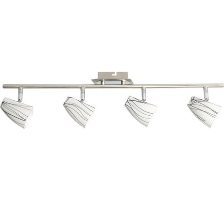Спот POWERLIGHT ZARA 4xG9x40W, никель/хром 3086/4-3CH