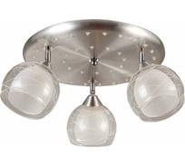 Люстра POWERLIGHT COMBO 3xE27x60W+LED алюминий 1108/3-5