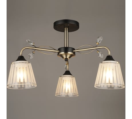 Потолочная люстра ВИНКРУС AB-BK, E27x3x60W A3453/3