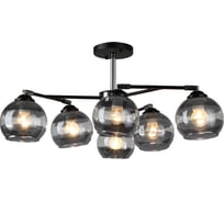 Потолочная люстра ВИНКРУС CR-BK, E27x6x60W C1592/6