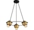 Подвесная люстра ВИНКРУС MDM-4089/3 BK-GD, E27x3x40W MDM4089/3 1