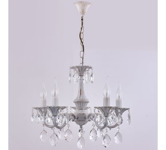Подвесная люстра ВИНКРУС, E14x5x60W HD73023/5 WH 1