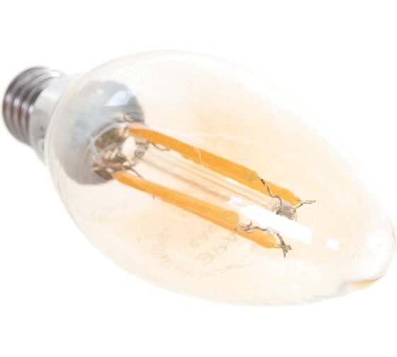 Светодиодная лампа ЭРА F-LED B35-7w-827-E14 gold Б0027964