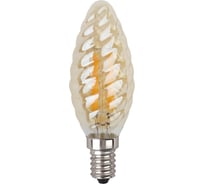Светодиодная лампа ЭРА F-LED BTW-7w-827-E14 gold Б0027966