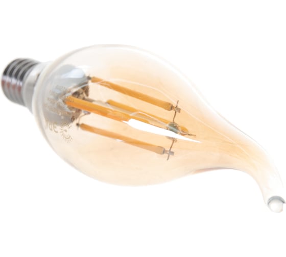 Светодиодная лампа ЭРА F-LED BXS-7w-827-E14 gold Б0027965