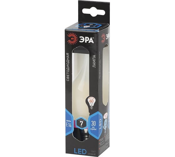 Светодиодная лампа ЭРА F-LED BXS-7w-840-E14 frozed Б0027955