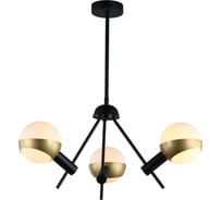 Потолочная люстра ВИНКРУС MDM-4185/3 BK-GD, E27x3x40W MDM4185/3