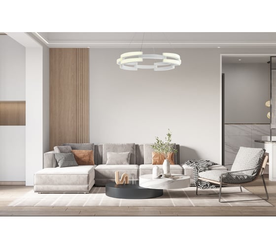 Светодиодная люстра POWERLIGHT CENTRUM-L, LED 108Вт, белый, 4000К 1-017120