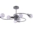 Потолочная люстра ВИНКРУС, светодиодная Gray-CH, LED E27x6x7W MD3573/6B 1