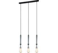 Подвесной светильник ВИНКРУС MDM-3930/3 BK-CR, E27x3x60W MDM3930/3