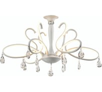 Светодиодная люстра POWERLIGHT FLAMING-6LED 82Вт, хром/белый, 4000К 1-016360