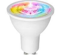 Светодиодная лампа Moes Smart LED Bulb ZB-TD-RWWGU10, Zigbee, GU10, 4,9 Вт, 345 Лм, ZB-TD-RWW-GU10