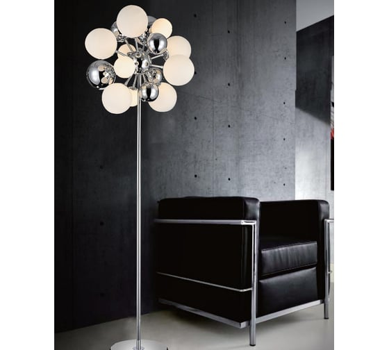 Торшер Lumina Deco lumina galaksida LDF 8565-10/16 CHR+GY