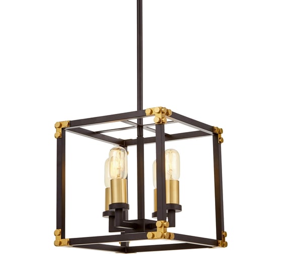 Подвесной светильник Lumina Deco waldorf LDP 1140-4 BK+MD