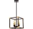 Подвесной светильник Lumina Deco waldorf LDP 1140-4 BK+MD 1