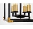 Подвесной светильник Lumina Deco waldorf LDP 1140-4 BK+MD 3