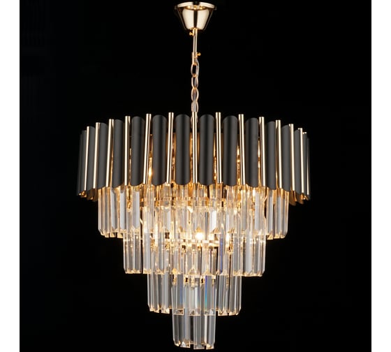 Подвесная люстра ВИНКРУС FGD-BK, E27x8x60W E1879/8 1