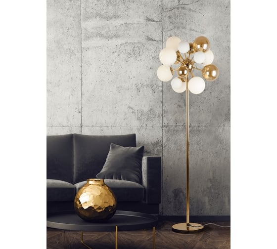 Торшер Lumina Deco galaksida LDF 8565-10/16 GD+TEA