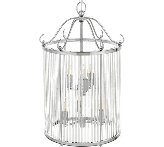 Подвесная люстра Lumina Deco boston LDP 1235-6 CHR