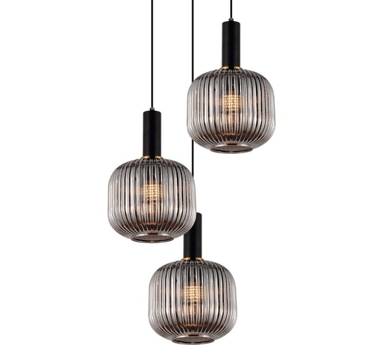 Подвесной светильник Lumina Deco gato LDP 1217-3 GY+BK