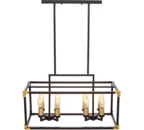 Подвесной светильник Lumina Deco waldorf LDP 1140-8 BK+MD