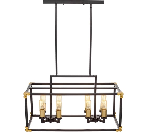 Подвесной светильник Lumina Deco waldorf LDP 1140-8 BK+MD