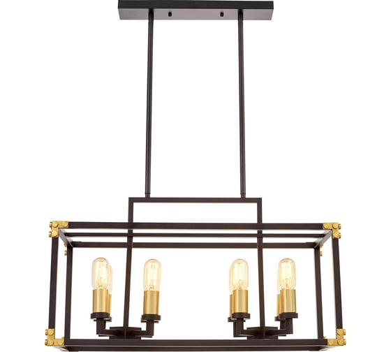 Подвесной светильник Lumina Deco waldorf LDP 1140-8 BK+MD
