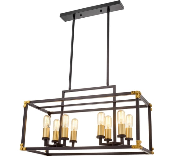 Подвесной светильник Lumina Deco waldorf LDP 1140-8 BK+MD