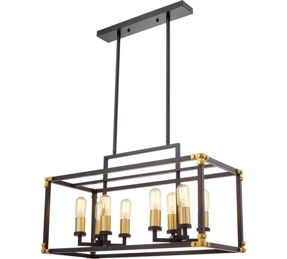 Подвесной светильник Lumina Deco waldorf LDP 1140-8 BK+MD