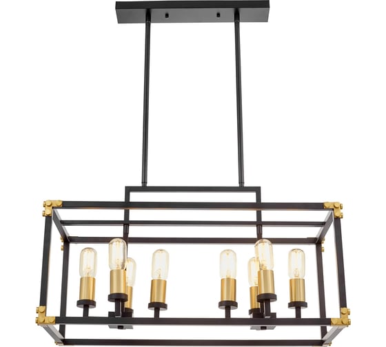 Подвесной светильник Lumina Deco waldorf LDP 1140-8 BK+MD