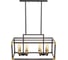 Подвесной светильник Lumina Deco waldorf LDP 1140-8 BK+MD 1