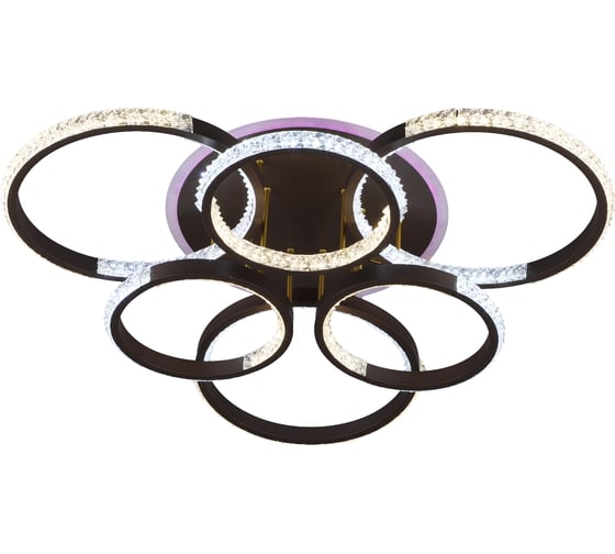 Потолочная люстра ВИНКРУС, светодиодная S2007/3-3 Coffe, LEDx72W S2007/3+3 1