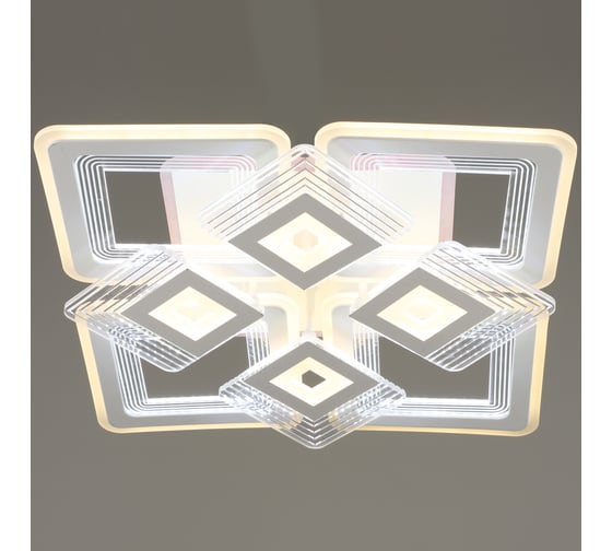 Потолочная люстра ВИНКРУС, светодиодная S2109/4-4 WT, LEDx148W S2109/4+4 1