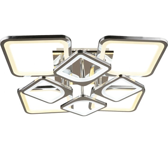 Светодиодная потолочная люстра ВИНКРУС Y1540/4-4 CH, LED 96W Y1540/4+4 1