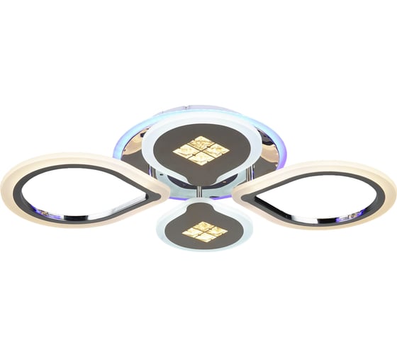 Светодиодная потолочная люстра ВИНКРУС YF225/2-2 CR, LED 48W YF225/2+2 1