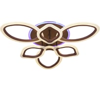 Светодиодная потолочная люстра ВИНКРУС YH014/3-3 Coffe, LEDx57W YH014/3+3