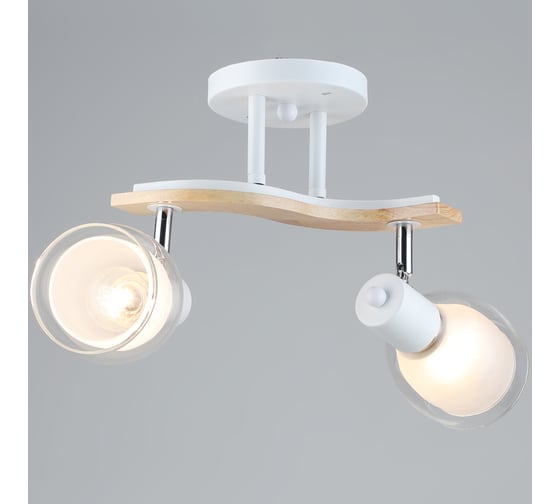 Потолочный светильник ВИНКРУС WT-WOOD, E27x2x60W N5108/2 1