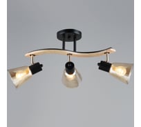 Потолочный светильник ВИНКРУС BK-WOOD, E27x3x60W N5109/3