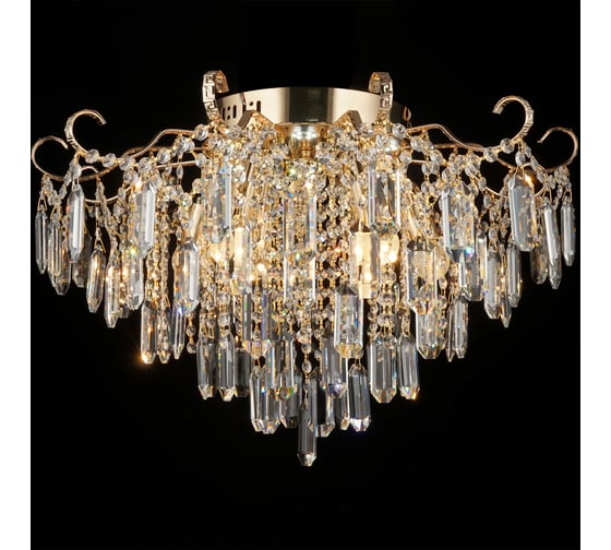 Потолочная люстра ВИНКРУС E1904/6-6 FGD, E27x6x60W-LEDx6x3W E1904/6+6 1