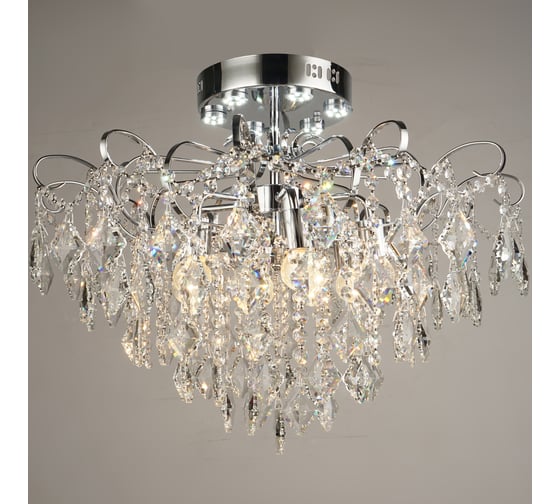 Потолочная люстра ВИНКРУС E1908/6-6 CH, E27x6x60W-LEDx6x3W E1908/6+6 CH 1