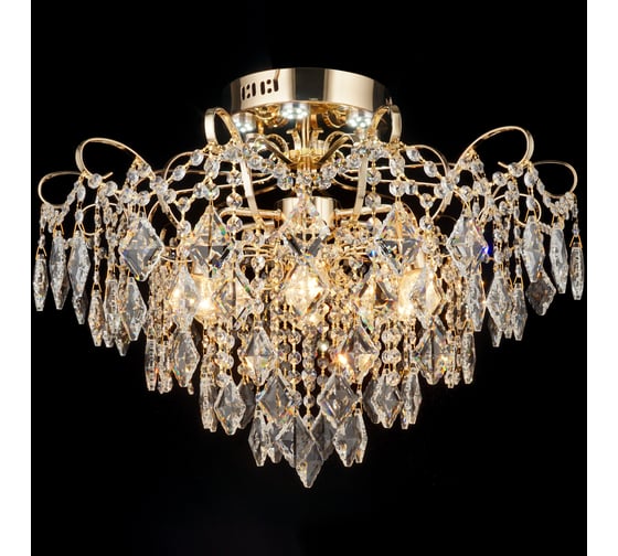 Потолочная люстра ВИНКРУС E1908/6-6 FGD, E27x6x60W-LEDx6x3W E1908/6+6 FGD 1