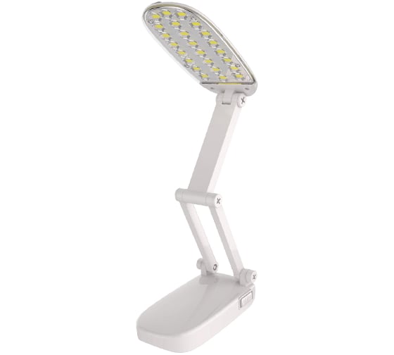 Настольный аккумуляторный светильник Ultraflash UF-703 С01 белый 24LED 13108 1