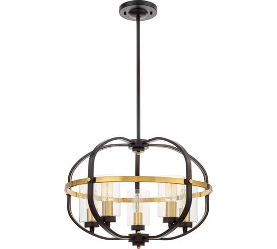 Подвесной светильник Lumina Deco monterey LDP 1141-5 BK+MD 1