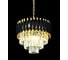 Хрустальная подвесная люстра Lumina Deco funneli LDP 6003-400 BK+F.GD 4