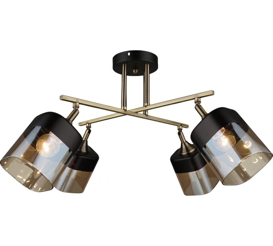 Потолочная люстра ВИНКРУС AB-BK, E27x4x60W N3878/4 1